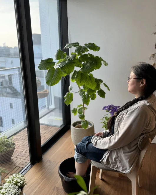 【抹茶体験（和菓子付き）45分＋足湯＋脚のマッサージ 45分】合計90分
